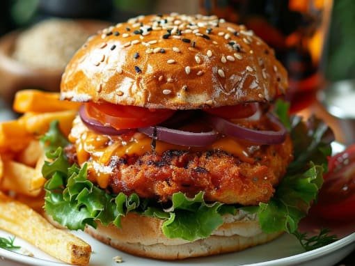 Hamburguesa de Pollo